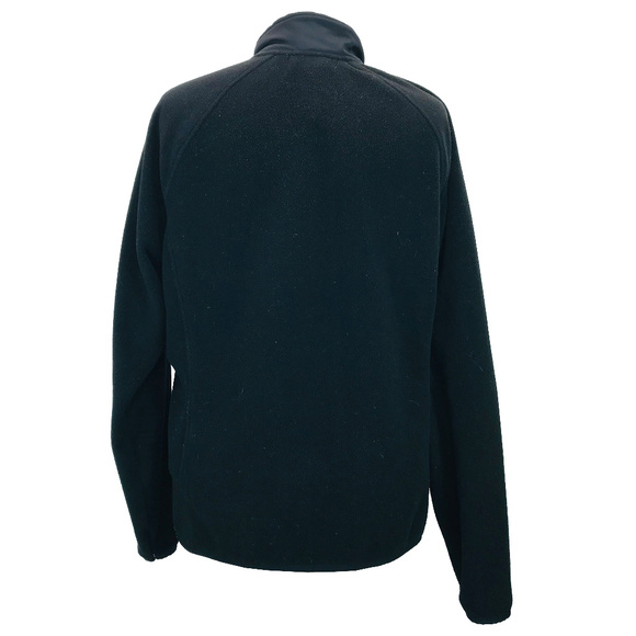 Lauren Ralph Lauren Cream Black Fleece Jacket XL - Picture 3 of 5